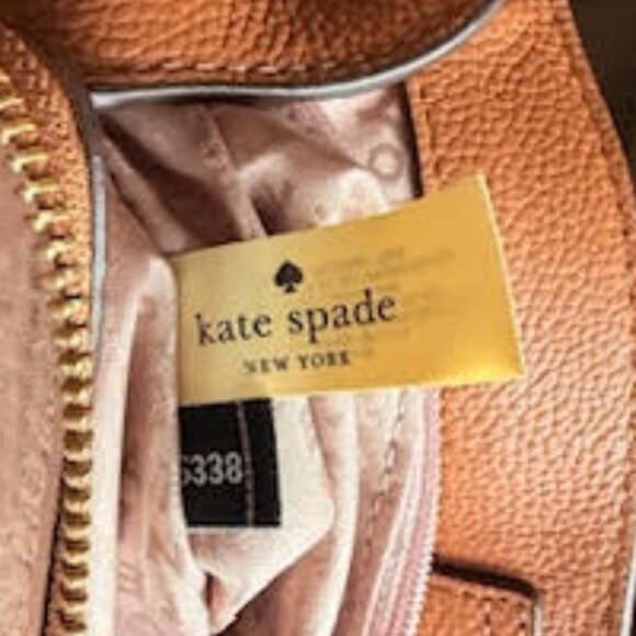 Kate Spade New York Cameron Street Satchel Tote – Cognac Pebbled Leather - Picture 11 of 12